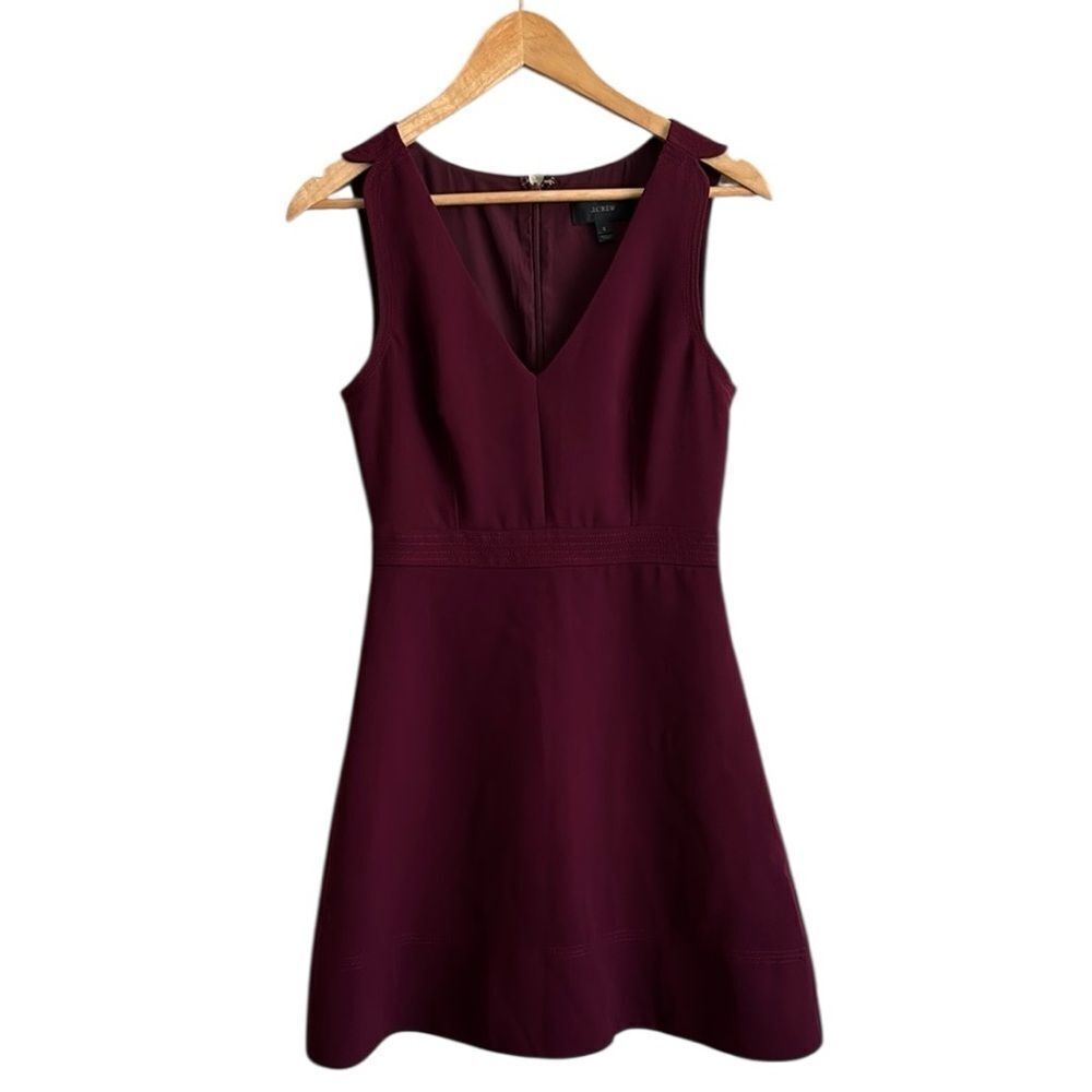 JCrew V Neck A Line Mini Dress
